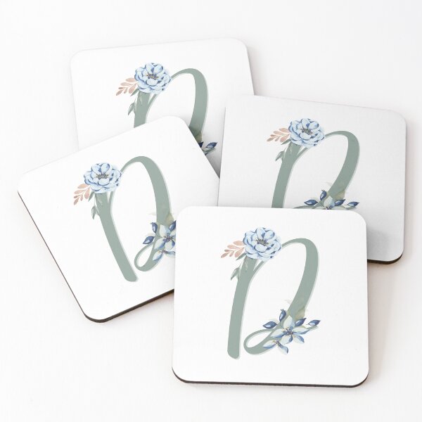 Artikelvorschau, Blumeninitiale, Buchstabe D entworfen und verkauft von rianfee.