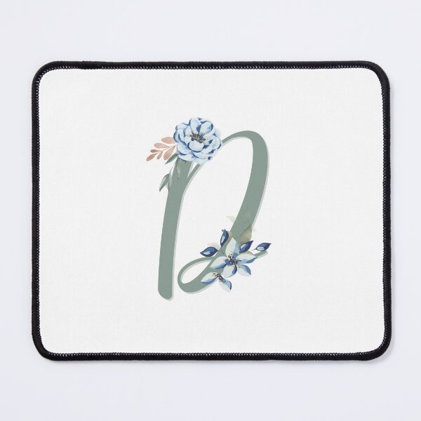 Artikelvorschau, Blumeninitiale, Buchstabe D entworfen und verkauft von rianfee.