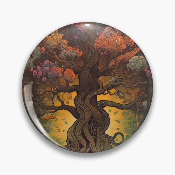 Artikelvorschau, Baum des Lebens im Manga Stil entworfen und verkauft von SalogwynLifeArt.