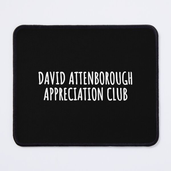 Item preview, David Attenborough appreciation club designed and sold by Xoquito.