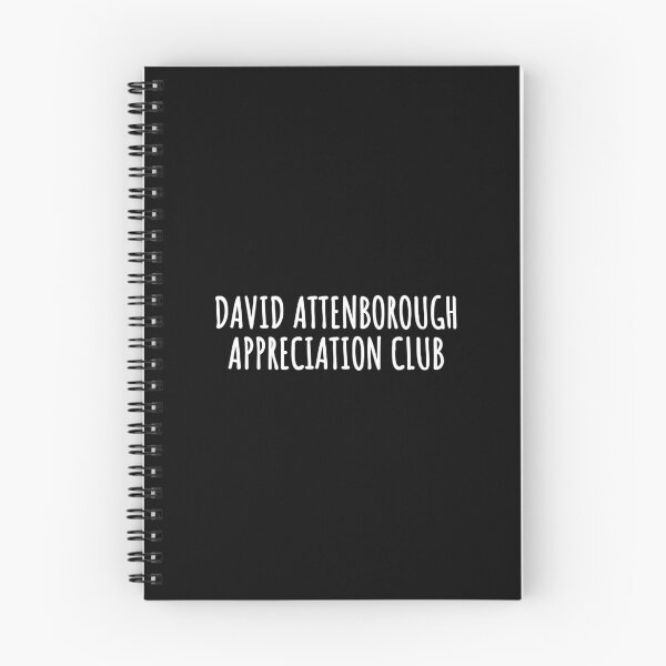 Item preview, David Attenborough appreciation club designed and sold by Xoquito.