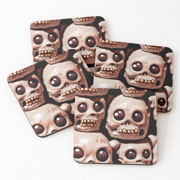 Item preview, A lot of Adorably Scary Skulls - Seamless Pattern designed and sold by Chubuter.