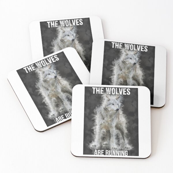 Item preview, The Wolves are Running Watercolor -Box Of Delights   (3) designed and sold by cormierjanee.