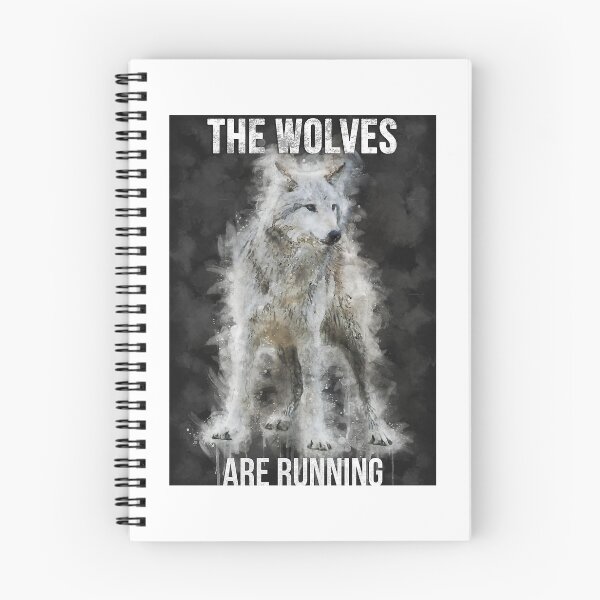 Item preview, The Wolves are Running Watercolor -Box Of Delights   (3) designed and sold by cormierjanee.
