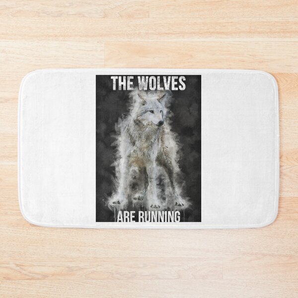 Item preview, The Wolves are Running Watercolor -Box Of Delights   (3) designed and sold by cormierjanee.