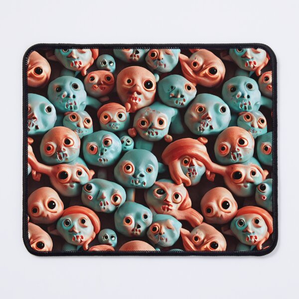 Item preview, Adorable Halloween Monsters - Seamless Pattern designed and sold by Chubuter.