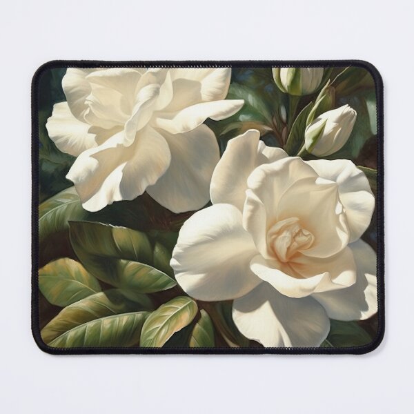 Item preview, White Gardenias designed and sold by Vanover Designs.