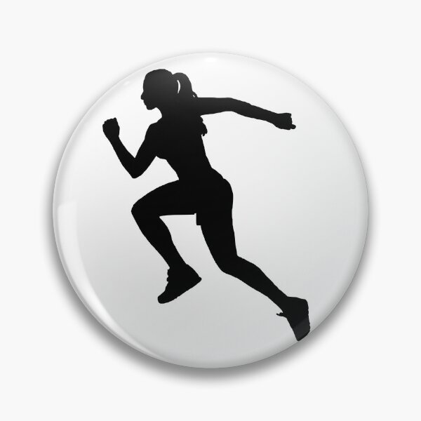 Item preview, running woman silhouette designed and sold by Val art.