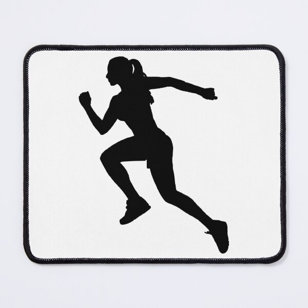 Item preview, running woman silhouette designed and sold by Val art.
