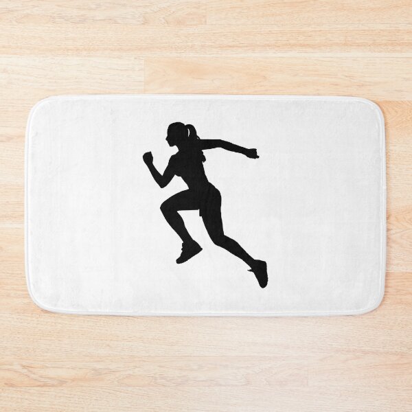 Item preview, running woman silhouette designed and sold by Val art.