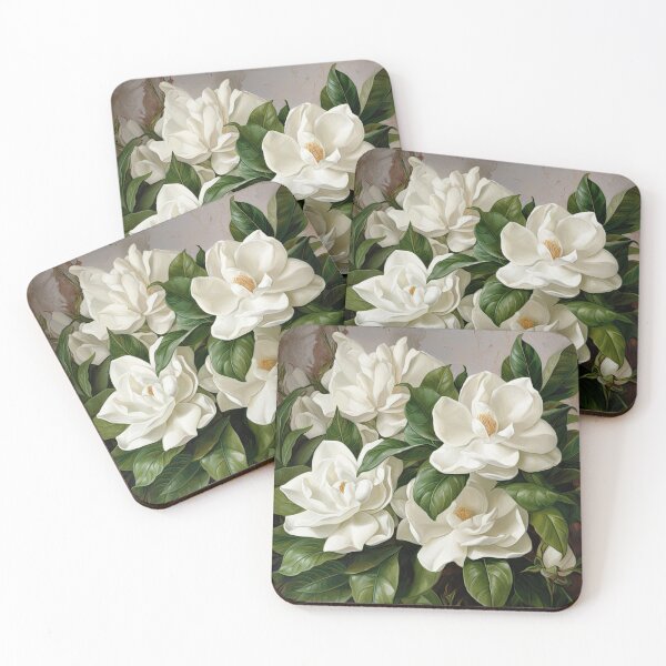 Item preview, White Gardenias  designed and sold by Vanover Designs.
