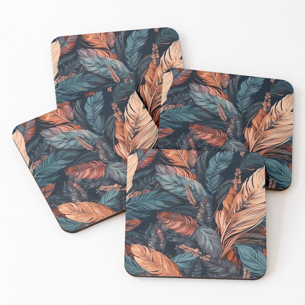 Item preview, Coasters (Set of 4) designed and sold by InkVibe.