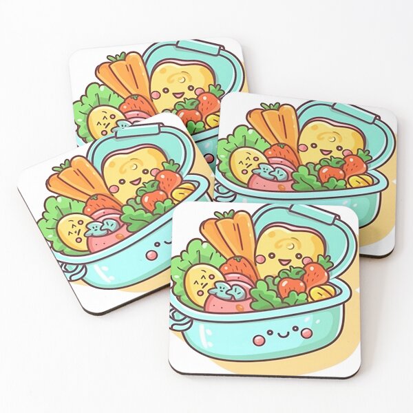 Item preview, Chibi Veggies Bento Box designed and sold by Tragicoma.