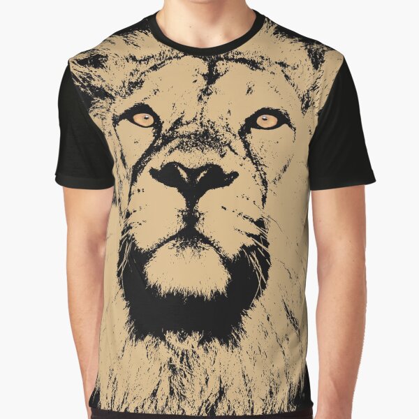 LION Grafik T-Shirt
