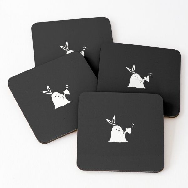 Item preview, Bunny Bag, on black, little bunny, in love designed and sold by SOFIE in SEOUL.