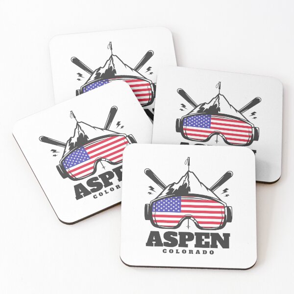Item preview, Aspen Colorado USA Ski Resort Skiing Souvenir designed and sold by JackCurtis1991.
