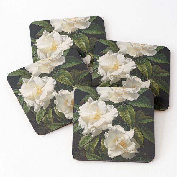 Item preview, White Gardenias  designed and sold by Vanover Designs.