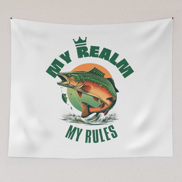 Item preview, Fishing with norm, my realm my rules designed and sold by Teescount.