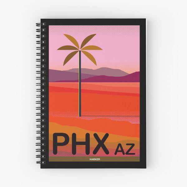 Aperçu de l'œuvre Phoenix Arizona Affiche de voyage créée et vendue par Charles Harker.