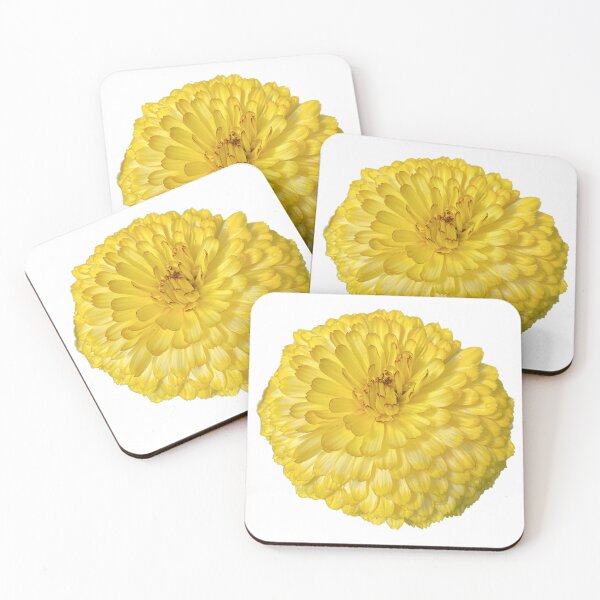Item preview, Fluffy yellow flower  designed and sold by Beau Gordon.