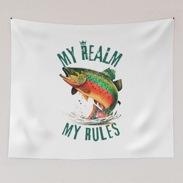 Item preview, Fishing with norm, my realm my rules designed and sold by Teescount.