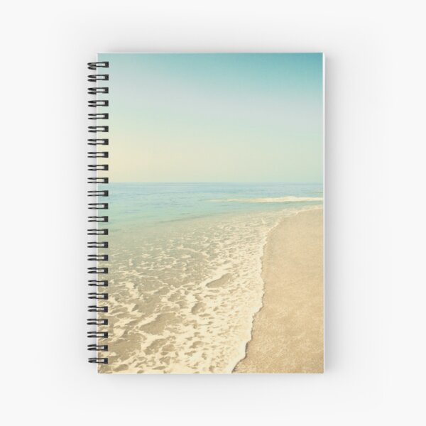 Infinite beach Spiral Notebook