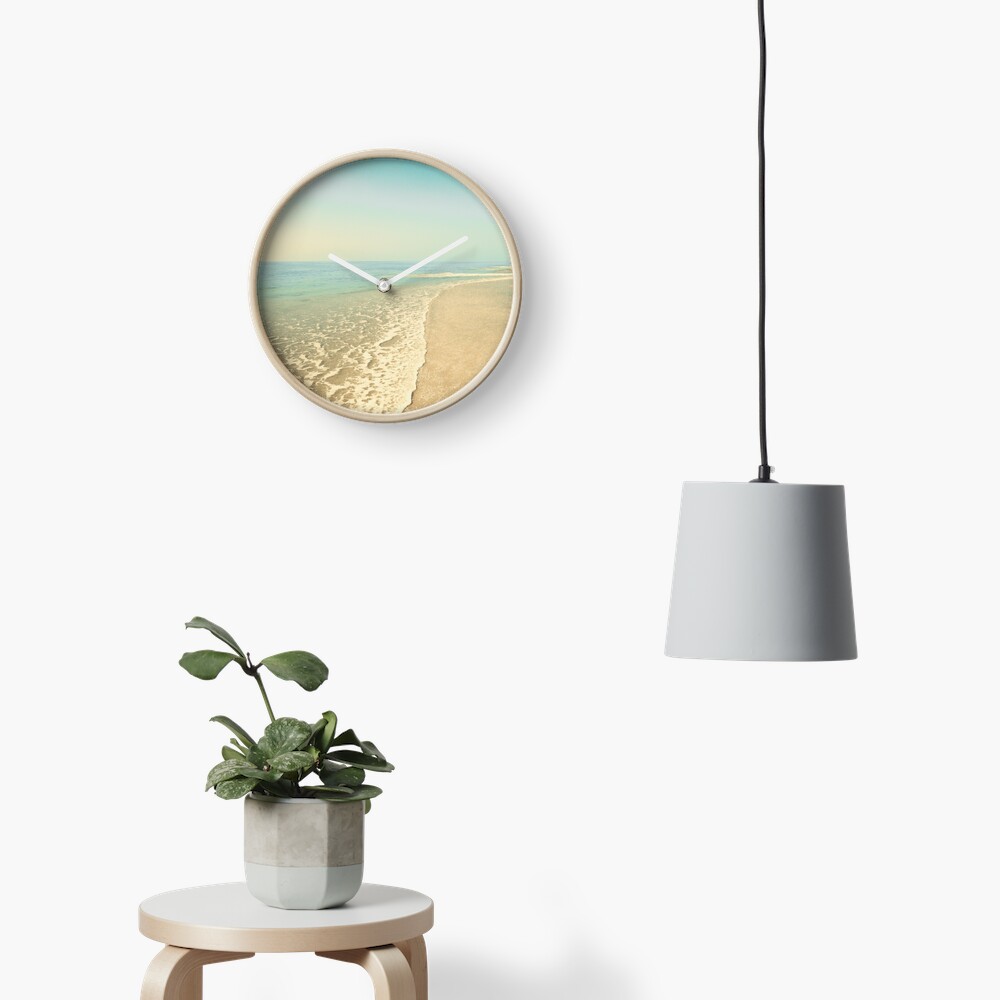 Infinite beach Clock