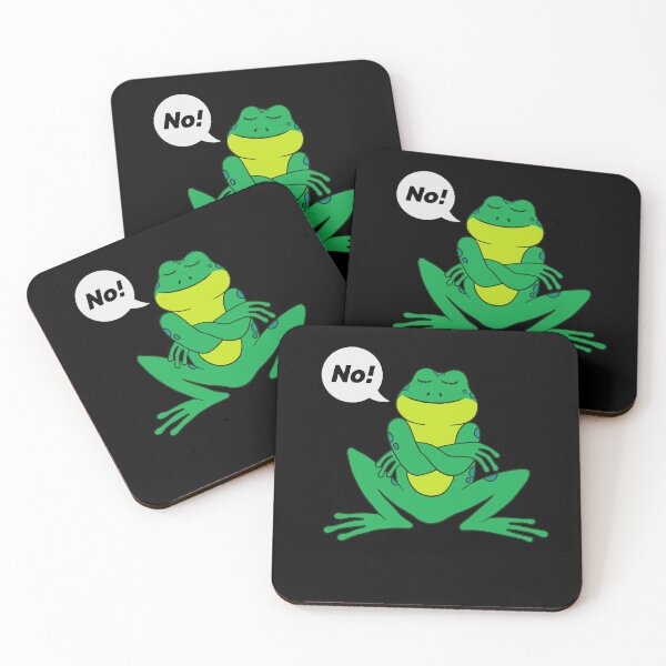 Item preview, Stubborn Frog No Quote designed and sold by Zagach Letters.