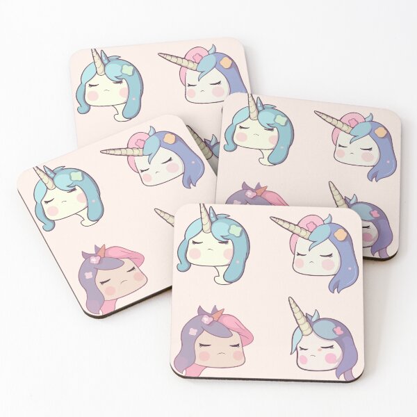 Item preview, Kawaii Unicorn Sticker Pack designed and sold by StickerWorlds.