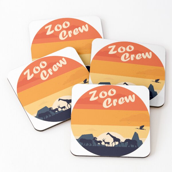 Item preview, Funny Zoo Crew Animal ,Cool Safari designed and sold by Emma Studio.