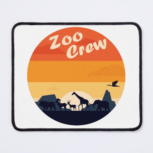 Item preview, Funny Zoo Crew Animal ,Cool Safari designed and sold by Emma Studio.