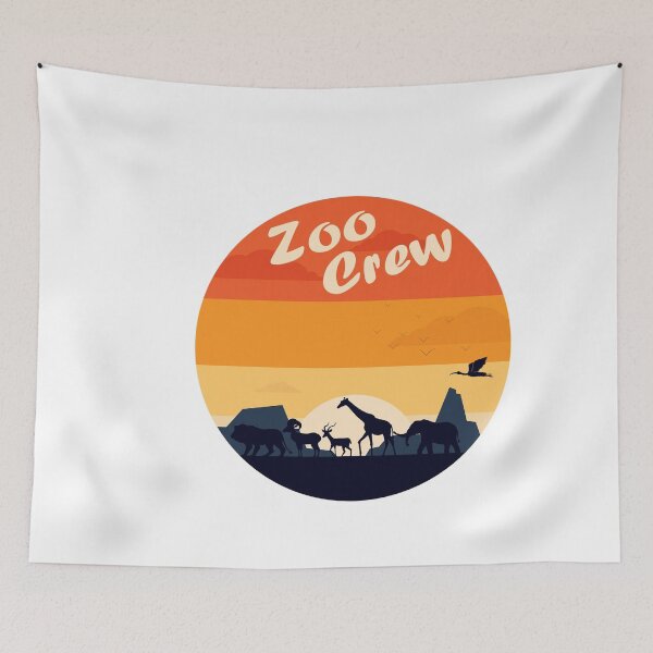 Item preview, Funny Zoo Crew Animal ,Cool Safari designed and sold by Emma Studio.