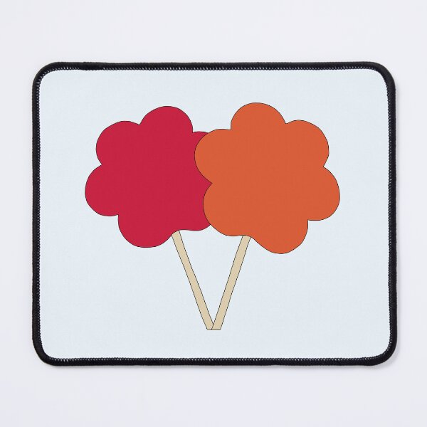 Item preview, Lolipop Candy Flower Red Orange designed and sold by Eathusiast.