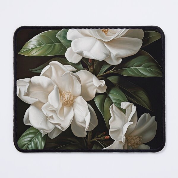 Item preview, White Gardenias designed and sold by Vanover Designs.