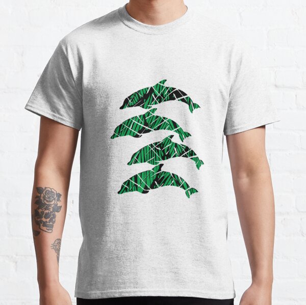 Dolphin Tropical Leaves Monstera Beach Summer Shirt For Dolphin