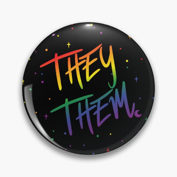 Item preview, Pride Flag Stars They/Them Pronouns designed and sold by MoonMint.