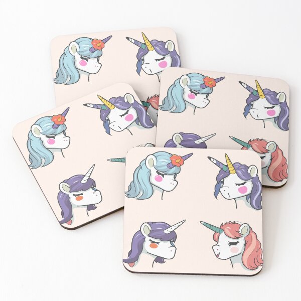 Item preview, Kawaii Unicorns Sticker Pack designed and sold by StickerWorlds.