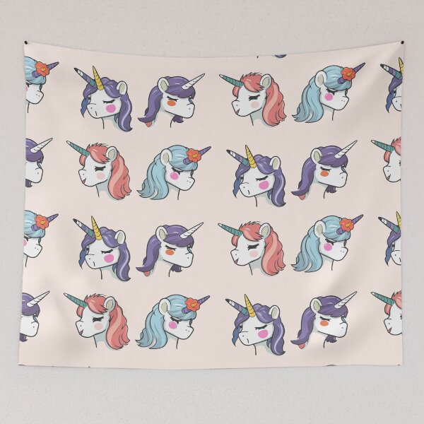 Item preview, Kawaii Unicorns Sticker Pack designed and sold by StickerWorlds.