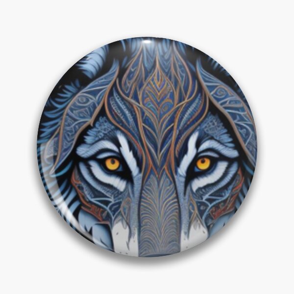 Item preview, Mandala Wolf designed and sold by IlustracionesLF.