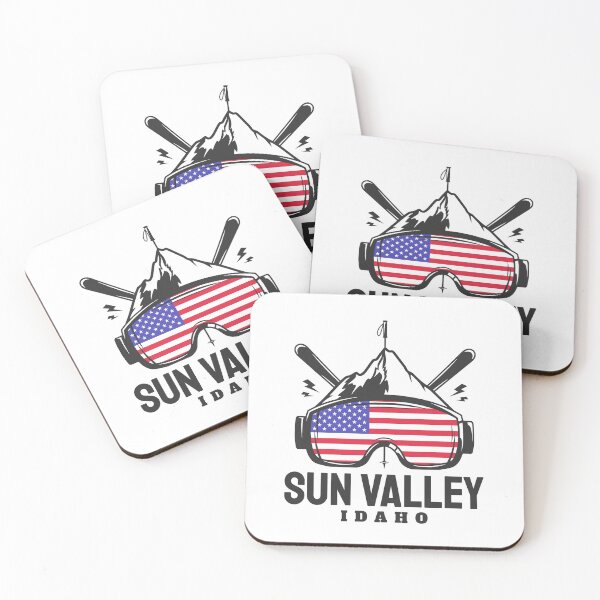 Item preview, Sun Valley Idaho USA Ski Resort Skiing Souvenir designed and sold by JackCurtis1991.