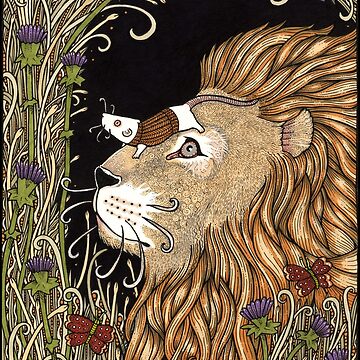 Artwork thumbnail, The Lion and the Mouse  by AnitaInverarity