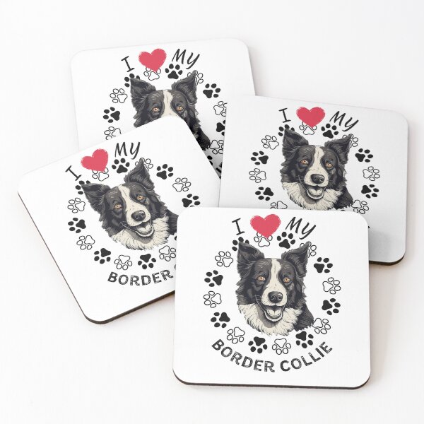 Item preview, I Love My Border Collie designed and sold by BrinaandPops.