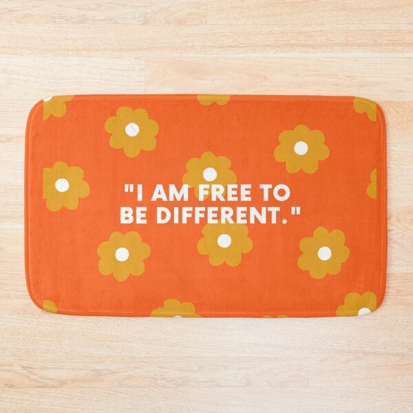 Item preview, I AM FREE TO BE DIFFERENT designed and sold by Fersworks Bar. ⭐⭐⭐⭐⭐.