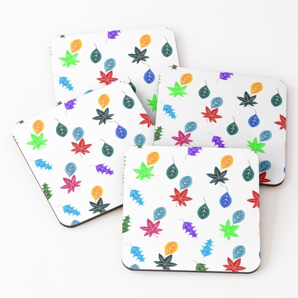 Item preview, Multi colour leaf design2 designed and sold by Mahi85.