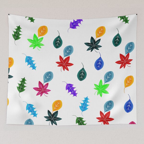 Item preview, Multi colour leaf design2 designed and sold by Mahi85.
