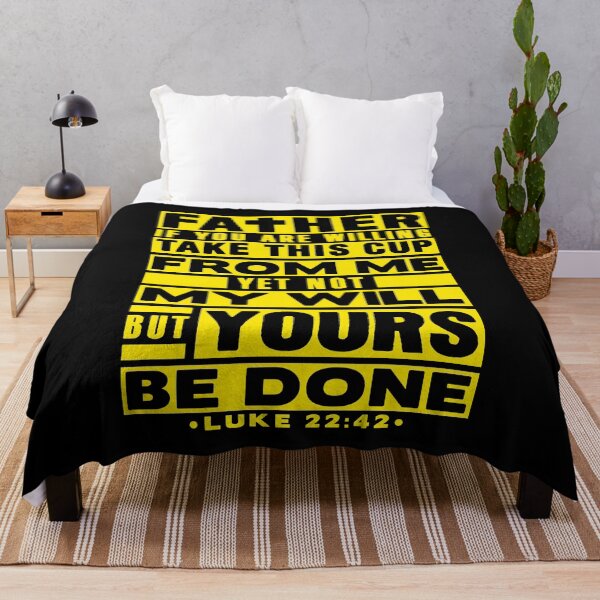 Item preview, Luke 22:42 Not My Will But Yours Be Done designed and sold by plushism.