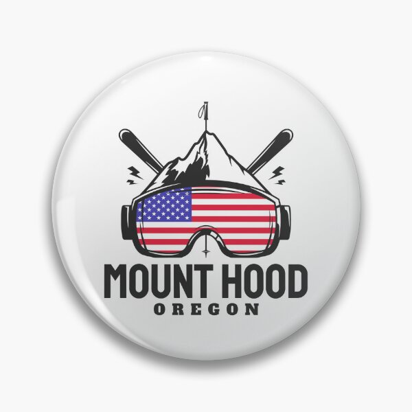 Item preview, Mount Hood Oregon USA Ski Resort Skiing Souvenir designed and sold by JackCurtis1991.