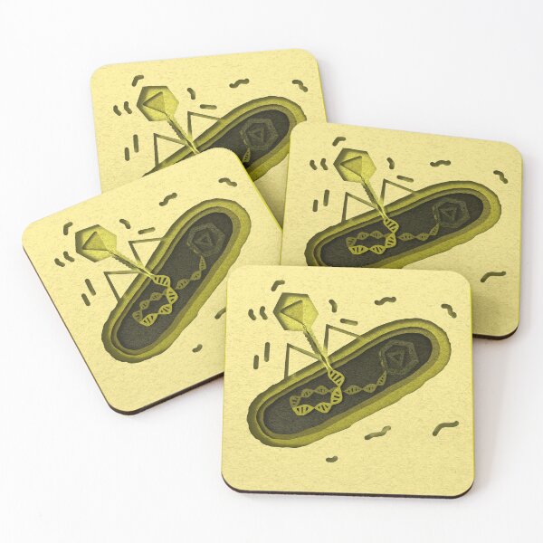 Item preview, Papercut phage designed and sold by Jellie.