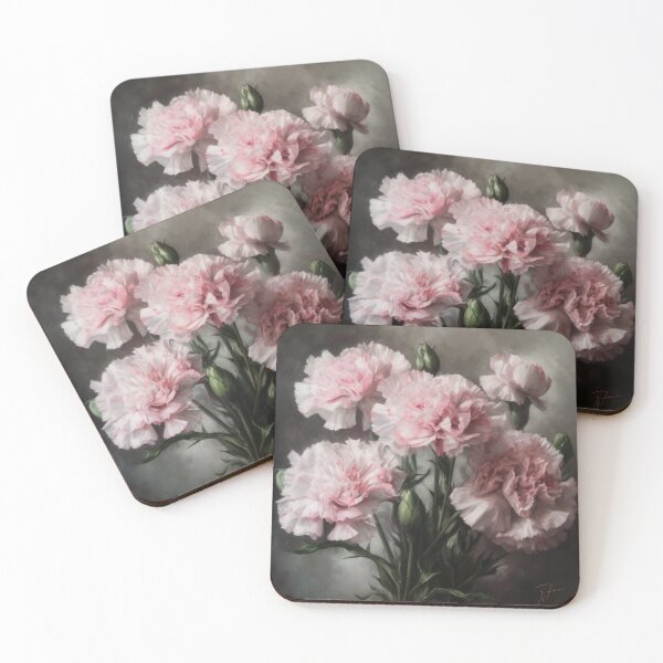 Item preview, Pink Carnations  designed and sold by Vanover Designs.
