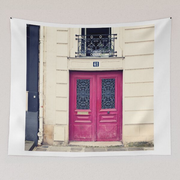 Item preview, Paris Pink door designed and sold by Caroline Mint.